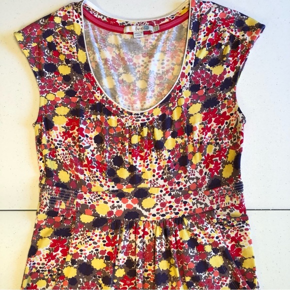 Boden Margot Weekend Floral Jersey Dress Size 4L - Picture 3 of 11